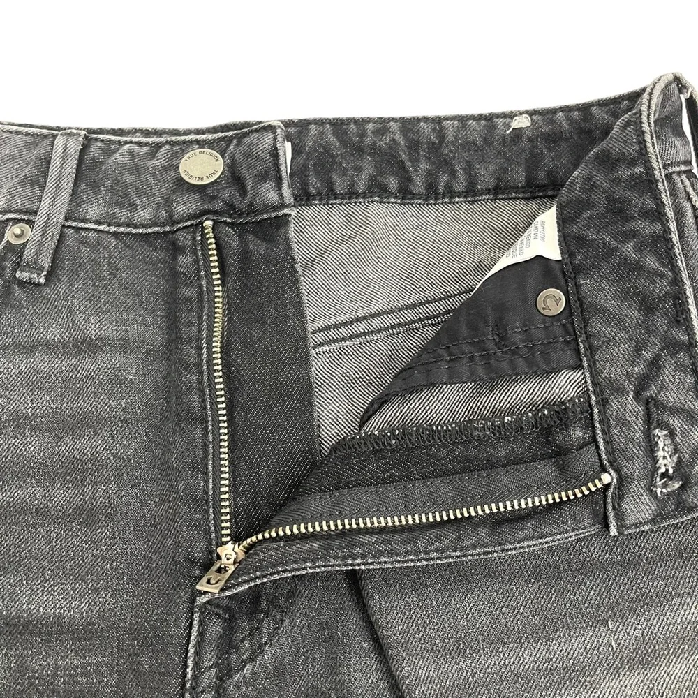 True Religion Caia Fray Hem Mid-Rise Denim Short Size 27 - Picture 6 of 11